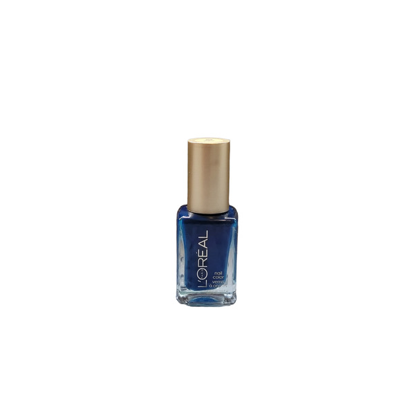 L'OREAL PARIS Color Nail Polish 0.39 fl oz-227 NAVY KNIT - Picture 1 of 4